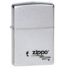 Зажигалка ZIPPO Footprints, с покрытием Satin Chrome™, латунь/сталь, серебристая, 38x13x57 мм (Изображение 1)