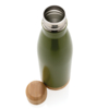 Вакуумная бутылка из нержавеющей стали и бамбука, 520 мл (Изображение 3)