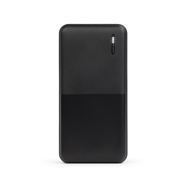 Зарядное устройство "Blackstone" 20000 mAh с кабелем 3 в 1 (черный) (Изображение 1)