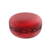 Беспроводная Bluetooth колонка Burger Inpods TWS софт-тач, красный (Изображение 1)