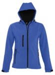 Куртка женская с капюшоном Replay Women ярко-синяя, размер L