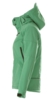 Куртка софтшелл женская Skeleton Lady зеленая, размер S (Изображение 3)