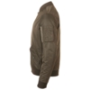 Куртка бомбер унисекс Rebel коричневая, размер S (Изображение 3)