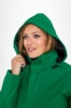 Куртка на стеганой подкладке Robyn зеленая, размер XS (Изображение 5)