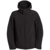 Куртка мужская Hooded Softshell черная, размер S (Изображение 1)