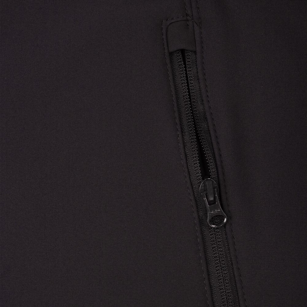 Куртка мужская Hooded Softshell черная, размер S (Изображение 5)