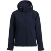 Куртка женская Hooded Softshell темно-синяя, размер S (Изображение 1)