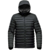 Куртка компактная мужская Stavanger черная с серым, размер S (Изображение 3)