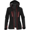 Куртка-трансформер женская Matrix черная с красным, размер M (Изображение 1)