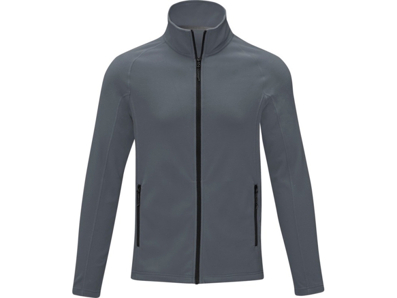 Куртка флисовая Zelus мужская (серый) 2XL (Изображение 2)