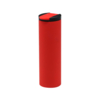 Термокружка с двойной металлической стенкой Rolly, софт-тач, красный (Изображение 1)
