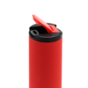 Термокружка с двойной металлической стенкой Rolly, софт-тач, красный (Изображение 3)