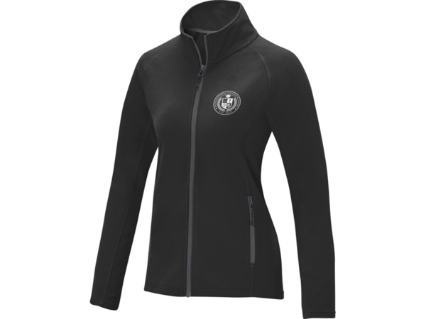 Куртка флисовая Zelus женская (черный) XL