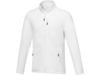 Куртка флисовая Amber мужская из переработанных материалов (белый) M (Изображение 1)
