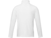 Куртка флисовая Amber мужская из переработанных материалов (белый) M (Изображение 3)