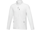 Куртка флисовая Amber мужская из переработанных материалов (белый) M