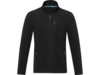 Куртка флисовая Amber мужская из переработанных материалов (черный) 3XL (Изображение 2)