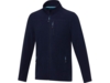 Куртка флисовая Amber мужская из переработанных материалов (темно-синий) 3XL (Изображение 1)