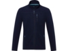 Куртка флисовая Amber мужская из переработанных материалов (темно-синий) 3XL (Изображение 2)