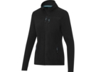 Куртка флисовая Amber женская из переработанных материалов (черный) XL