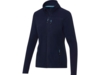 Куртка флисовая Amber женская из переработанных материалов (темно-синий) XL (Изображение 1)