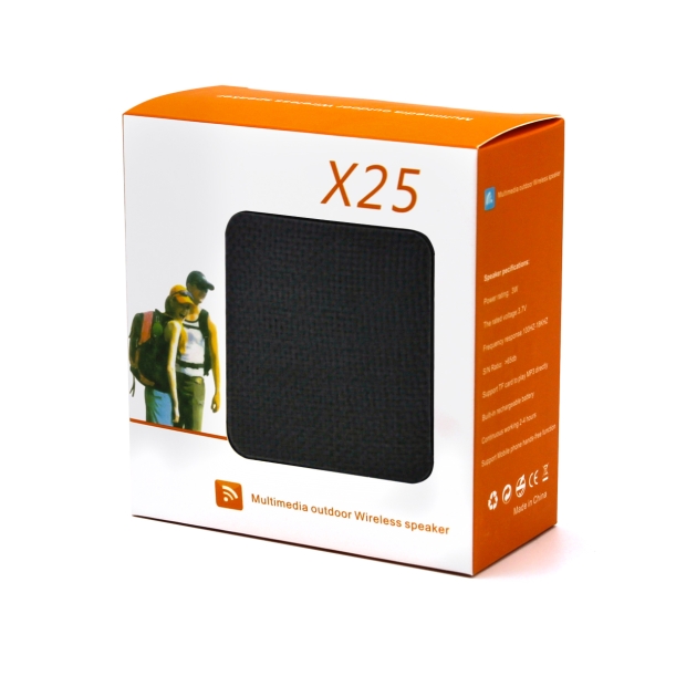 Беспроводная Bluetooth колонка X25 Outdoor (BLTS01), черный (Изображение 3)