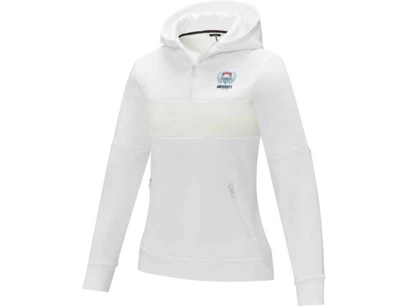 Свитер с капюшоном Sayan женский (белый) 2XL (Изображение 4)