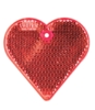 Пешеходный светоотражатель «Сердце», красный (Изображение 1)