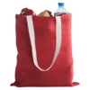 Холщовая сумка на плечо Juhu, красная (Изображение 4)
