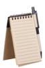 Блокнот на кольцах Eco Note с ручкой, черный (Изображение 4)