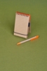 Блокнот на кольцах Eco Note с ручкой, красный (Изображение 5)