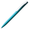 Ручка шариковая Pin Silver, голубой металлик (Изображение 1)