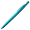 Ручка шариковая Pin Silver, голубой металлик (Изображение 2)