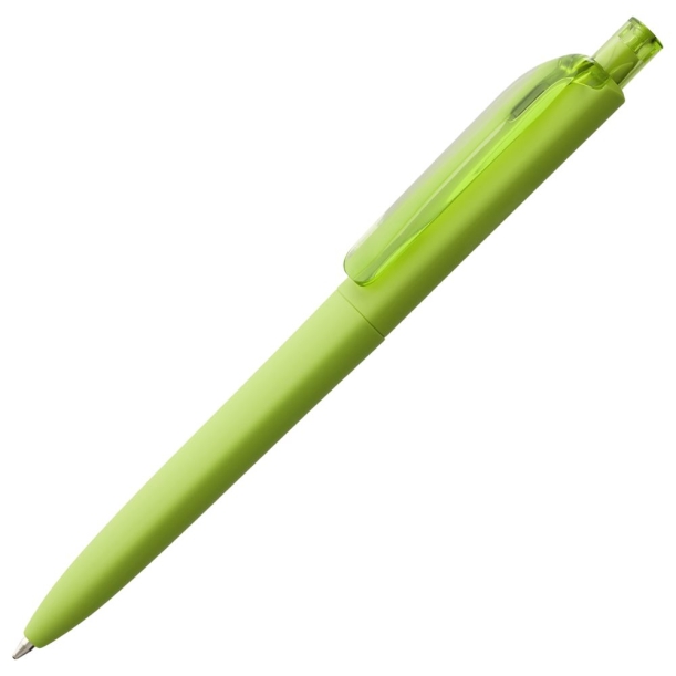 Ручка шариковая Prodir DS8 PRR-T Soft Touch, зеленая (Изображение 1)
