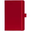 Блокнот Freenote Mini, в линейку, темно-красный (Изображение 1)