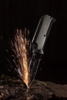 Нож складной с фонариком и огнивом Ster, серый (Изображение 9)
