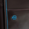 Сумка мужская для ноутбука Piquadro Blue Square, коричневая (Изображение 7)