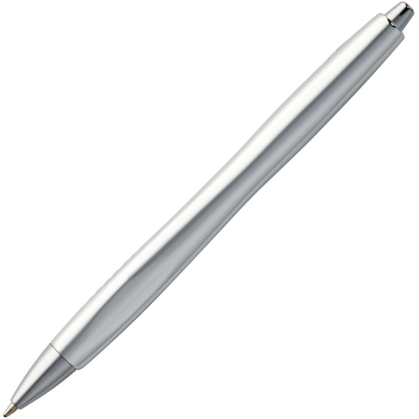 Ручка шариковая Barracuda, серебристая (Изображение 4)