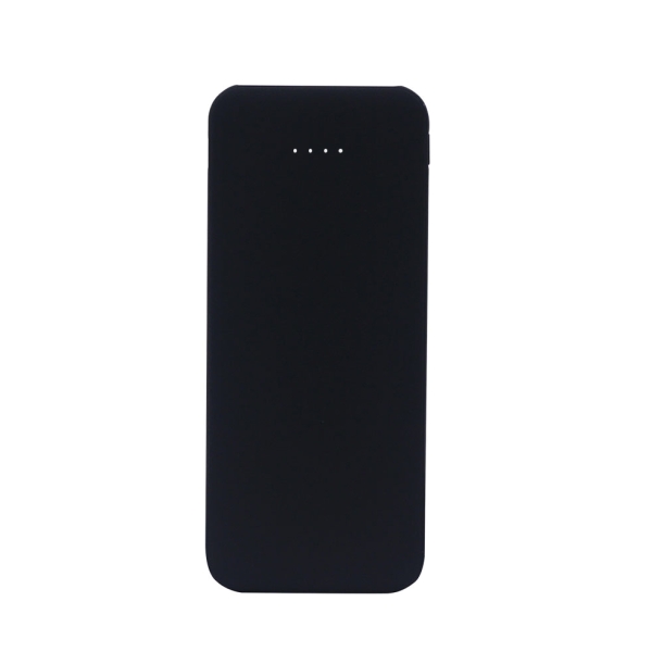 Внешний акккумулятор Arrida 5000mAh, с покрытием "Baby skin”, черный (Изображение 2)