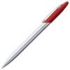 Ручка шариковая Dagger Soft Touch, красная (Изображение 2)
