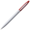 Ручка шариковая Dagger Soft Touch, красная (Изображение 3)