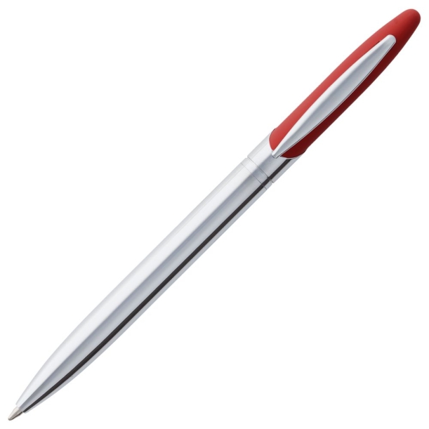 Ручка шариковая Dagger Soft Touch, красная (Изображение 3)