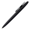 Ручка шариковая Prodir DS5 TRR-P Soft Touch, черная с белым (Изображение 2)