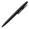 Ручка шариковая Prodir DS5 TRR-P Soft Touch, черная с белым (Изображение 3)
