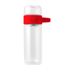 Бутылка Easy pot из боросиликатного стекла с инфьюзером, красный (Изображение 2)