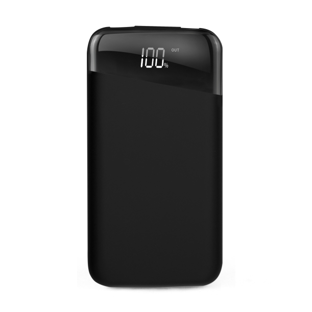 Внешний аккумулятор Mask 10000 Mah, черный, черный (Изображение 2)