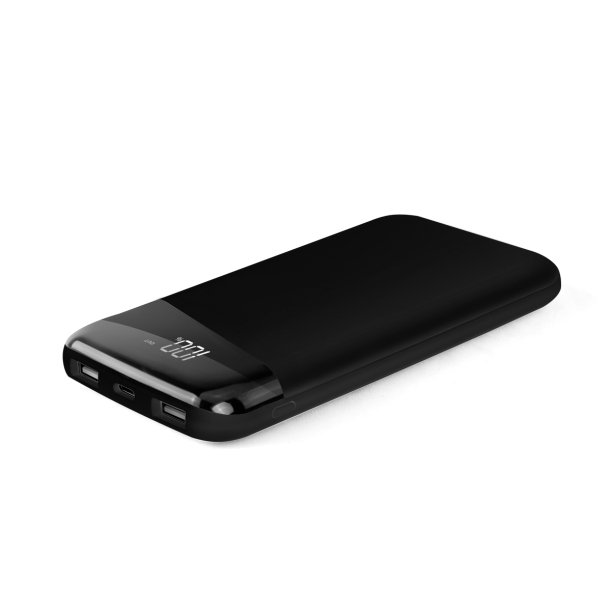 Внешний аккумулятор Mask 10000 Mah, черный, черный (Изображение 3)