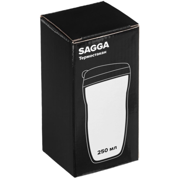 Термостакан Sagga, белый (Изображение 6)