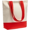 Холщовая сумка Shopaholic, красная (Изображение 1)