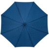 Зонт-трость Magic с проявляющимся рисунком в клетку, темно-синий (Изображение 1)